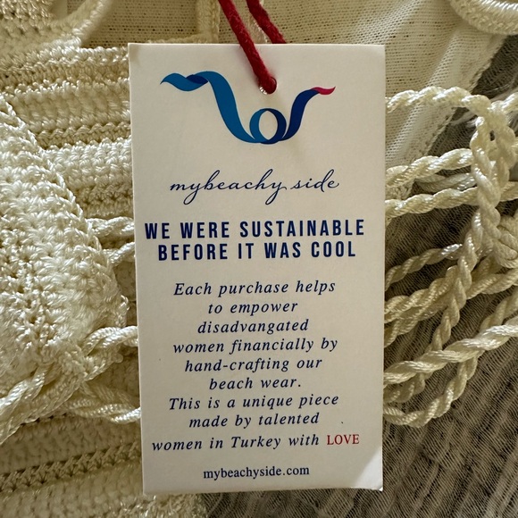 COPY - My Beachy Side Crochet bikini set size small - Picture 5 of 6